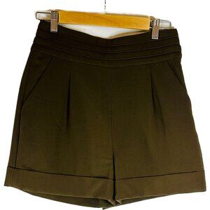 🫒 Biba Khaki Dress Shorts - Size 6